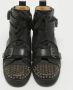 Christian Louboutin Pre-owned Leather sneakers Black Heren - Thumbnail 1