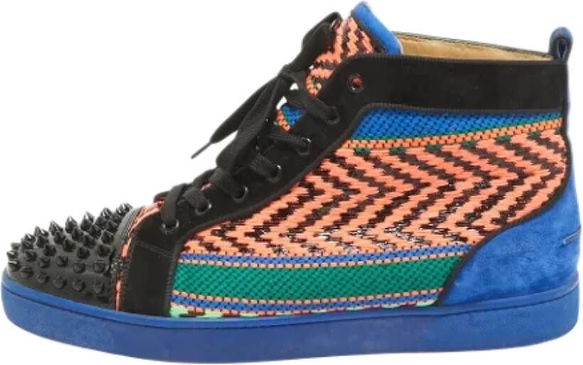 Christian Louboutin Pre-owned Leather sneakers Multicolor Heren