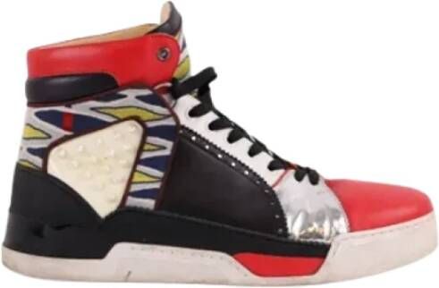 Christian Louboutin Pre-owned Leather sneakers Multicolor Heren