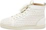 Christian Louboutin Pre-owned Leather sneakers White Heren - Thumbnail 1