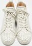 Christian Louboutin Pre-owned Leather sneakers White Heren - Thumbnail 1