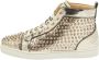 Christian Louboutin Pre-owned Leather sneakers Yellow Heren - Thumbnail 1