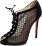 Christian Louboutin Pre-owned Mesh boots Black Dames - Thumbnail 1