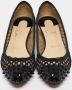 Christian Louboutin Pre-owned Mesh flats Black Dames - Thumbnail 1