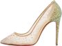 Christian Louboutin Pre-owned Mesh heels Beige Dames - Thumbnail 1
