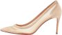 Christian Louboutin Pre-owned Mesh heels Beige Dames - Thumbnail 1