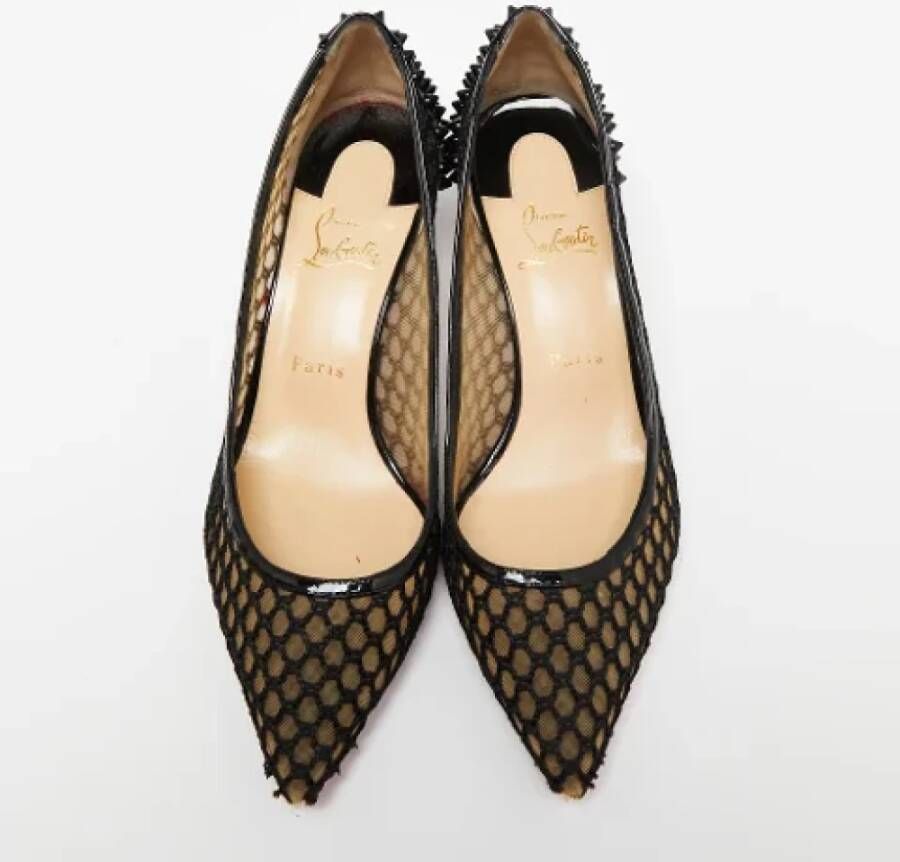 Christian Louboutin Pre-owned Mesh heels Black Dames