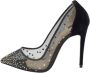 Christian Louboutin Pre-owned Mesh heels Black Dames - Thumbnail 1