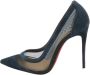 Christian Louboutin Pre-owned Mesh heels Blue Dames - Thumbnail 1