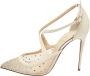 Christian Louboutin Pre-owned Mesh heels White Dames - Thumbnail 1