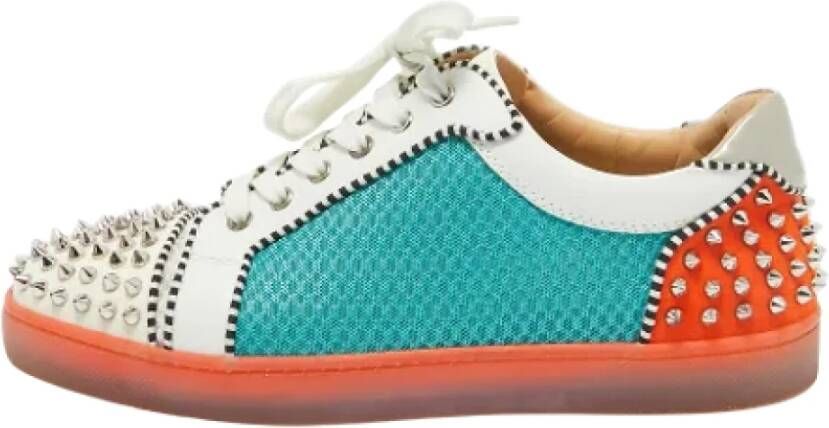 Christian Louboutin Pre-owned Mesh sneakers Multicolor Heren