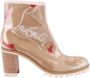 Christian Louboutin Pre-owned Plastic boots Brown Dames - Thumbnail 1