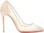 Christian Louboutin Pre-owned Plastic heels Beige Dames - Thumbnail 1