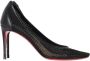 Christian Louboutin Pre-owned Polyester heels Black Dames - Thumbnail 1