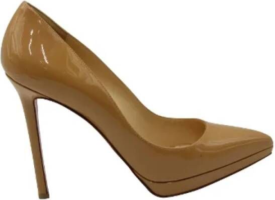 Christian Louboutin Pre-owned Pumps Beige Dames