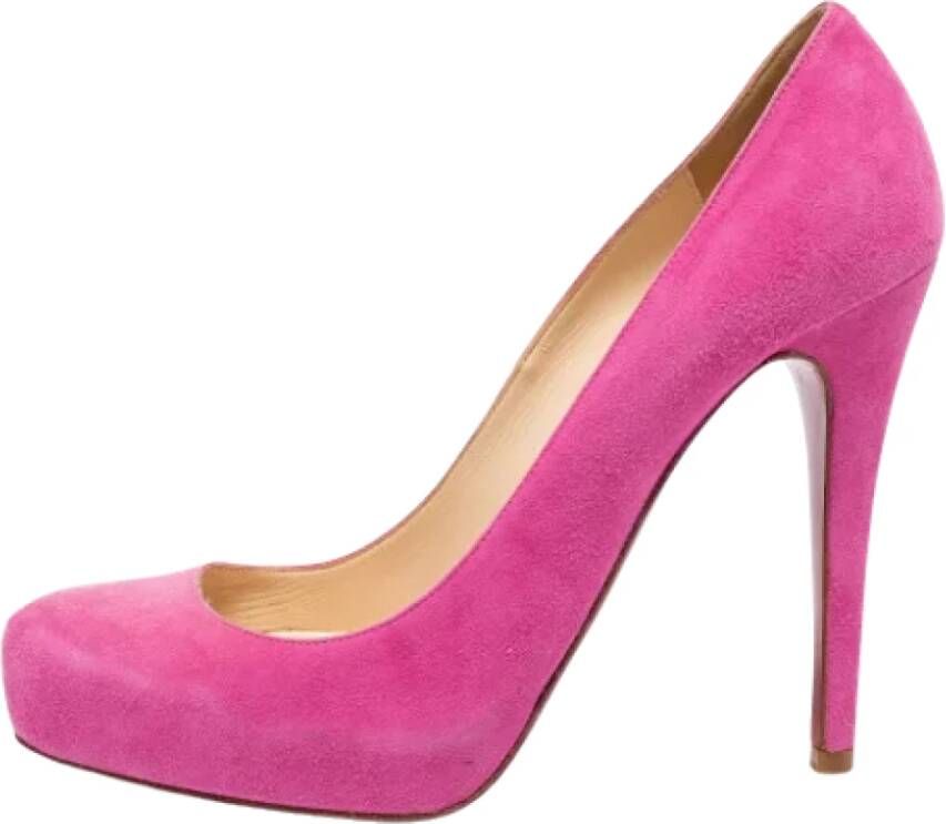 Christian Louboutin Pre-owned Pumps Pink Dames