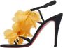 Christian Louboutin Pre-owned Satin sandals Black Dames - Thumbnail 1