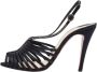 Christian Louboutin Pre-owned Satin sandals Black Dames - Thumbnail 1