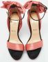 Christian Louboutin Pre-owned Satin sandals Pink Dames - Thumbnail 1