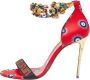 Christian Louboutin Pre-owned Satin sandals Red Dames - Thumbnail 1