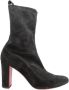 Christian Louboutin Pre-owned Suede boots Black Dames - Thumbnail 1