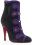 Christian Louboutin Pre-owned Suede boots Black Dames - Thumbnail 1