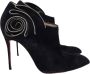 Christian Louboutin Pre-owned Suede boots Black Dames - Thumbnail 1