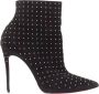 Christian Louboutin Pre-owned Suede boots Black Dames - Thumbnail 1