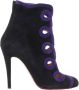 Christian Louboutin Pre-owned Suede boots Black Dames - Thumbnail 1