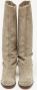 Christian Louboutin Pre-owned Suede boots Gray Dames - Thumbnail 1