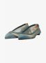 Christian Louboutin Pre-owned Suede flats Blue Dames - Thumbnail 1