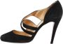 Christian Louboutin Pre-owned Suede heels Black Dames - Thumbnail 1