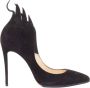 Christian Louboutin Pre-owned Suede heels Black Dames - Thumbnail 1