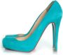 Christian Louboutin Pre-owned Suede heels Green Dames - Thumbnail 1