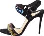 Christian Louboutin Pre-owned Suede sandals Black Dames - Thumbnail 1