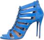 Christian Louboutin Pre-owned Suede sandals Blue Dames - Thumbnail 1