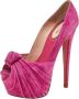 Christian Louboutin Pre-owned Suede sandals Pink Dames - Thumbnail 1