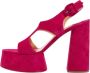 Christian Louboutin Pre-owned Suede sandals Pink Dames - Thumbnail 1