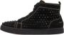 Christian Louboutin Pre-owned Suede sneakers Black Dames - Thumbnail 1