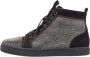 Christian Louboutin Pre-owned Suede sneakers Black Dames - Thumbnail 1