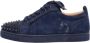 Christian Louboutin Pre-owned Suede sneakers Blue Dames - Thumbnail 1