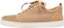 Christian Louboutin Pre-owned Suede sneakers Brown Heren - Thumbnail 1