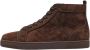 Christian Louboutin Pre-owned Suede sneakers Brown Heren - Thumbnail 1