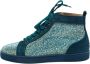 Christian Louboutin Pre-owned Suede sneakers Green Dames - Thumbnail 1