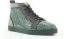 Christian Louboutin Pre-owned Suede sneakers Green Heren - Thumbnail 1