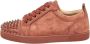 Christian Louboutin Pre-owned Suede sneakers Orange Dames - Thumbnail 1