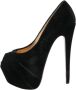 Christian Louboutin Pre-owned Velvet heels Black Dames - Thumbnail 1