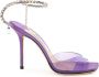 Jimmy Choo Elegante sandaal in PVC en satijn Purple Dames - Thumbnail 6