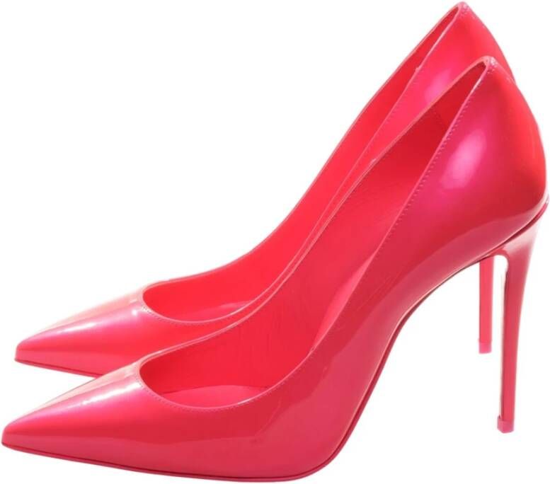 Christian Louboutin Sporty Kate Hot Pink High Heel Pumps Pink Dames