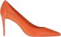 Christian Louboutin Pumps & high heels Sporty Kate 85 Bianco Nappa Leather in oranje - Thumbnail 1